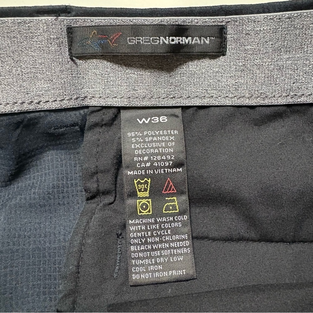 Navy Blue Cargo Shorts - Picture 3 of 4